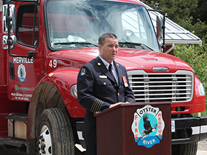 Fire Chief Bruce Green