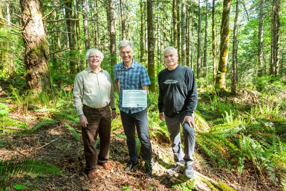 Oceanfront Parkland Donation Recognized by the CVRD