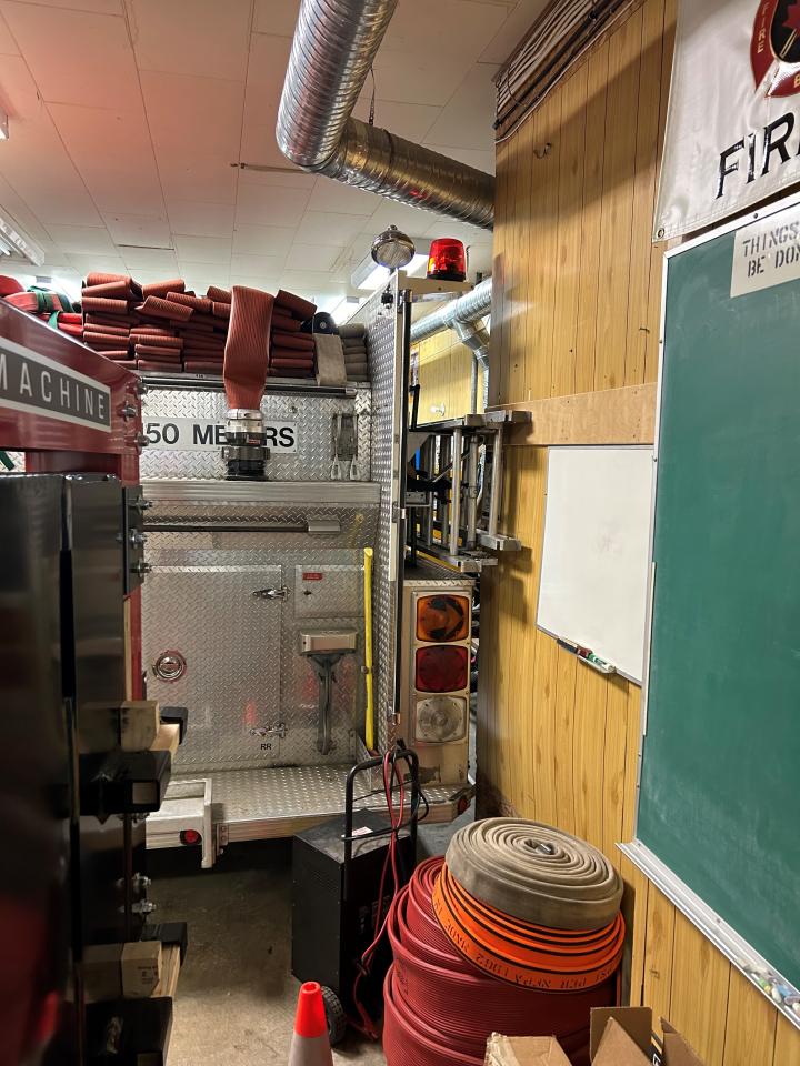 Union Bay current firehall October 2024