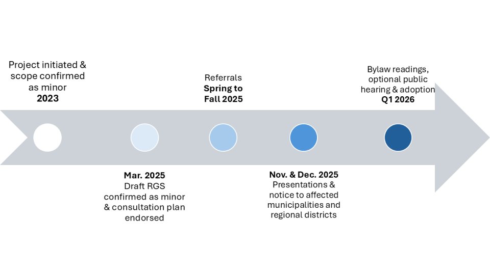 RGS Minor Amendment Timeline