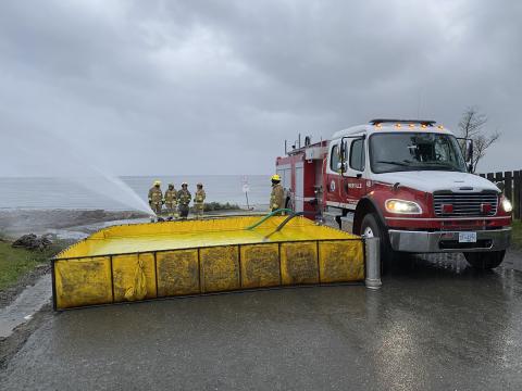 merville fire tanker shuttle